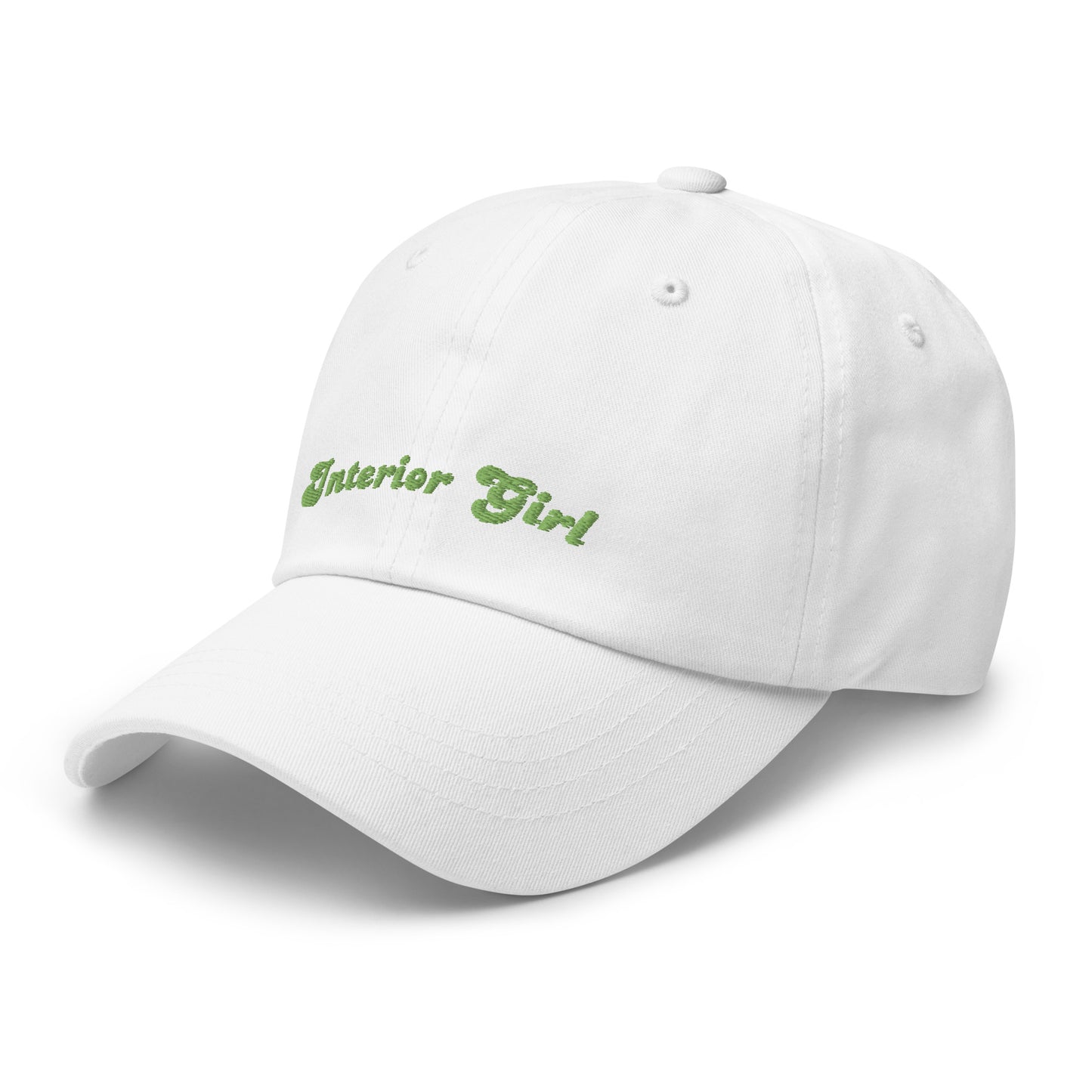 Interior Girl, Embroidered Dad Hat