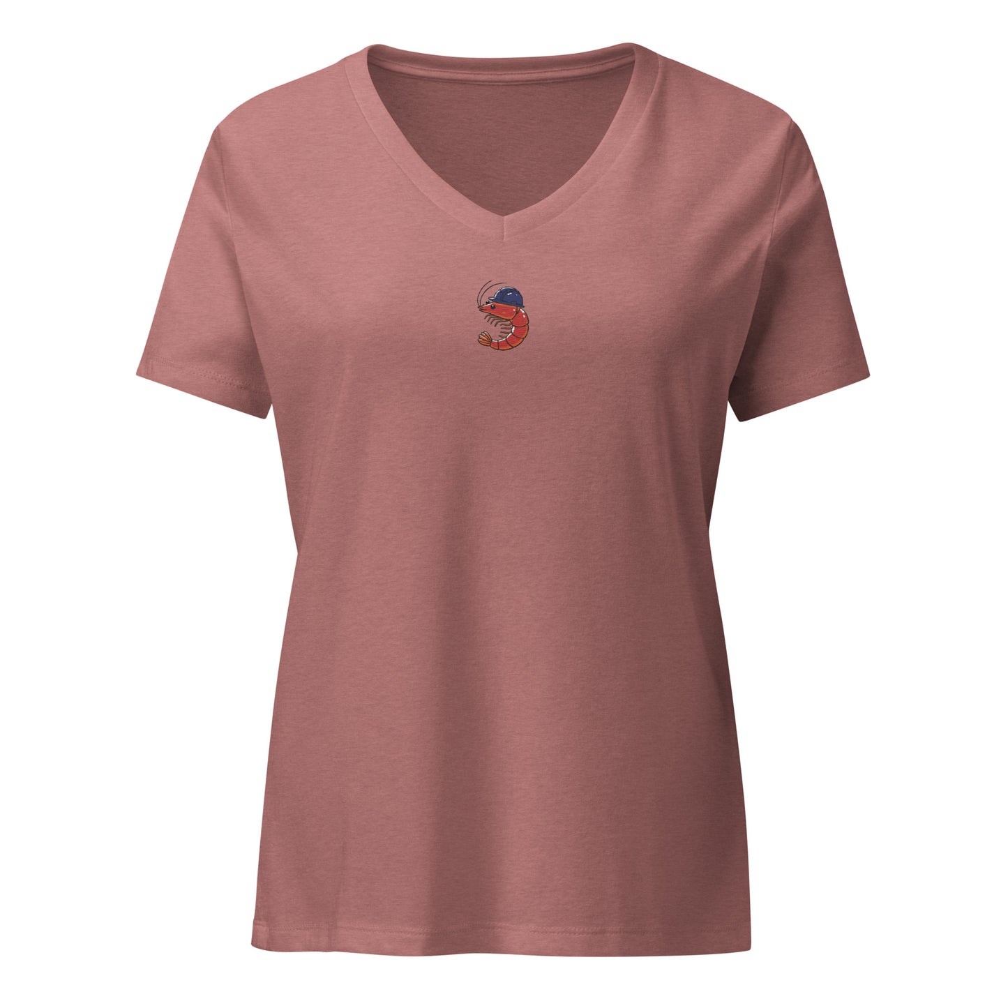 Construction Shrimp | V-neck Tee