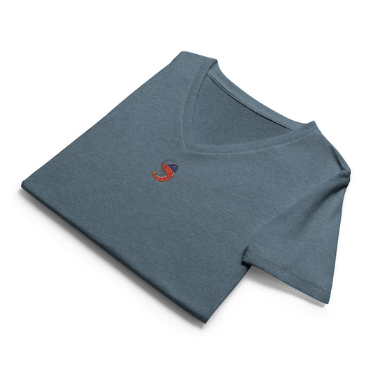 Construction Shrimp | V-neck Tee