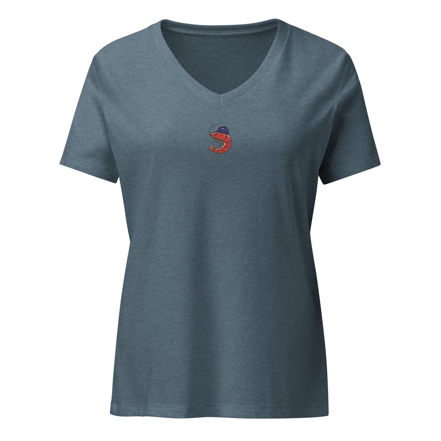 Construction Shrimp | V-neck Tee